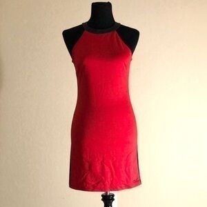 Woman l GUESS Dress l Halter l Red and Bla…
